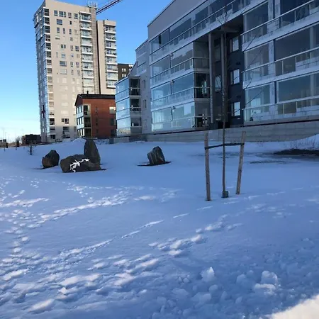 2 Rooms, In Front Of The Sea, Free Parking Oulu Exterior photo
